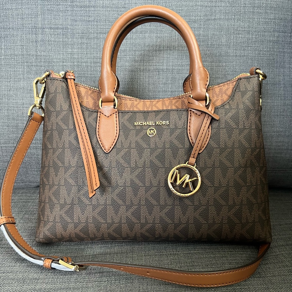 NWT MICHAEL KORS AUSTEN SMALL SATCHEL HANDBAG CROSSBODY SHOULDER BAG